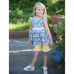Matilda Jane Monologue Tunic Top Dress Size 4 Make Believe Excellent gently used